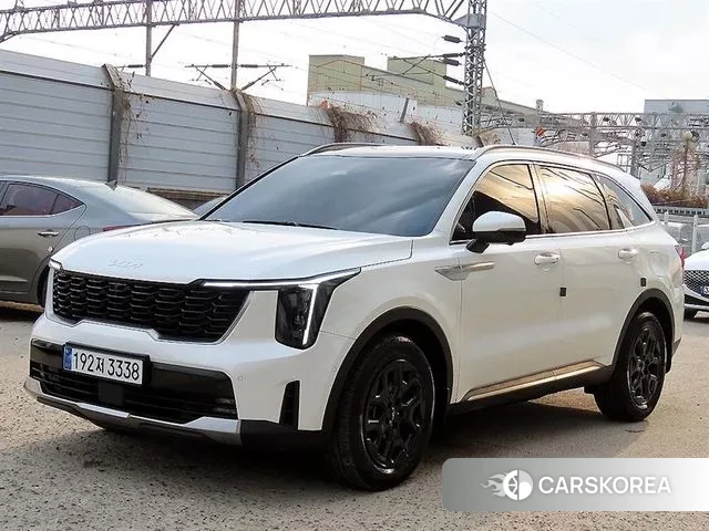 Kia The New Sorento 4th Generation 2023 Белый из Кореи