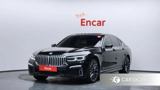 BMW 7 Series (G11) 2021 Черный из Кореи