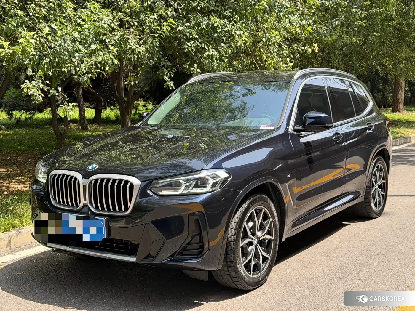 BMW X3 2022 Черный из Китая