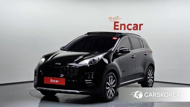 Kia Sportage 4th Generation 2018 Черный из Кореи