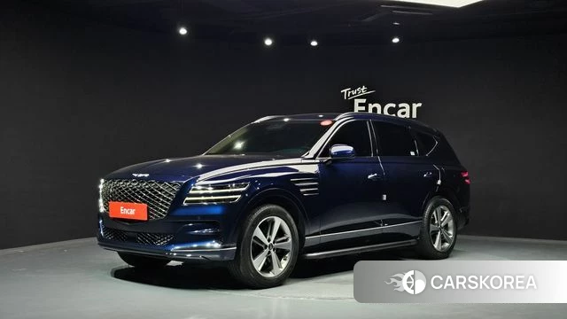 Genesis GV80 2021 Синий из Кореи