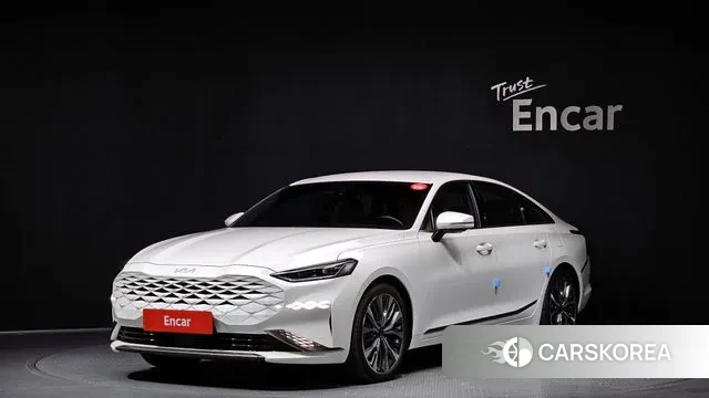 Kia K8 2022 Белый из Кореи