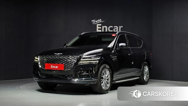 Genesis GV80 2021 Черный из Кореи