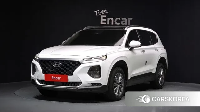 Hyundai Santa Fe TM 2018 Белый из Кореи