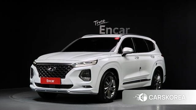 Hyundai Santa Fe TM 2018 Белый из Кореи