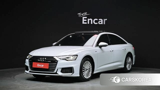 Audi A6 (C8) 2021 Белый из Кореи