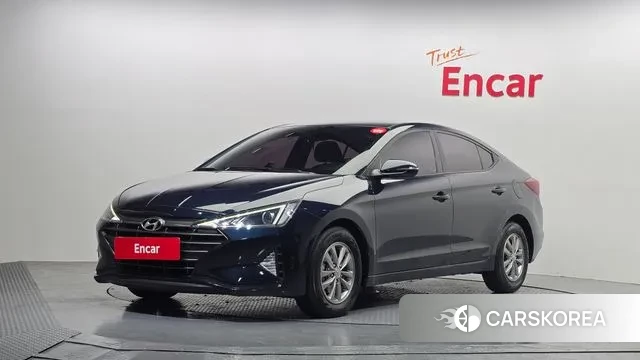 Hyundai The New Avante AD 2018 Синий из Кореи