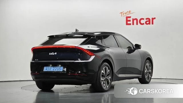 Kia EV6 2021 Синий из Кореи