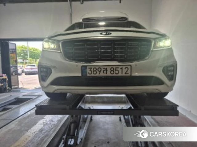 Kia The New Carnival 2020 Белый из Кореи