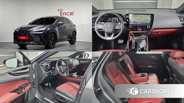 Lexus NX350h Second generation 2024 Серый из Кореи