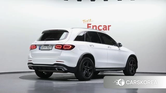Mercedes-Benz GLC-Class X253 2021 Белый из Кореи