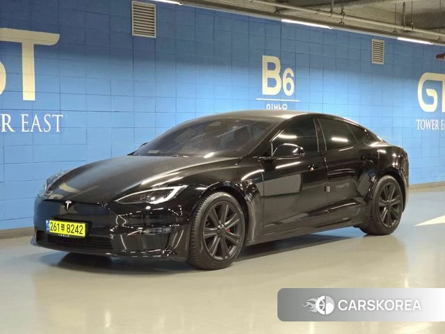 Tesla Model S 2023 Черный из Кореи