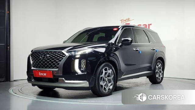 Hyundai Palisade 2022 Черный из Кореи