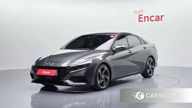 Hyundai Avante (CN7) 2022 Серый из Кореи