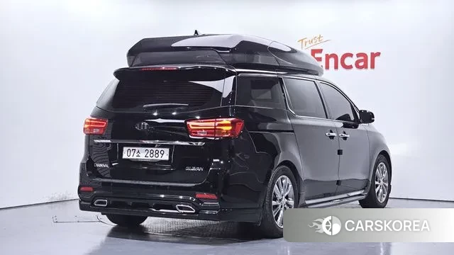 Kia The New Carnival 2019 Черный из Кореи