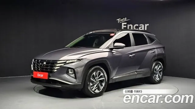 Hyundai Tucson Hybrid (NX4) 2021 Серый из Кореи