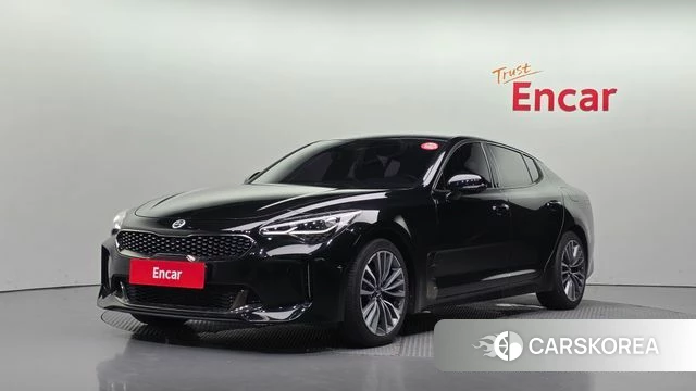 Kia Stinger 2018 Черный из Кореи