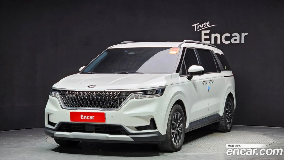 Kia Carnival 4th generation 2020 Белый из Кореи