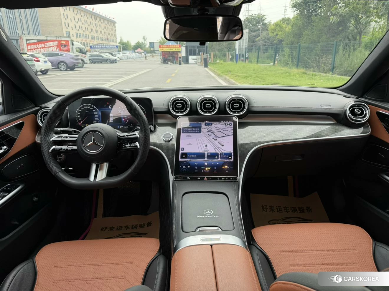 Mercedes-Benz Class C 2023 Белый из Китая