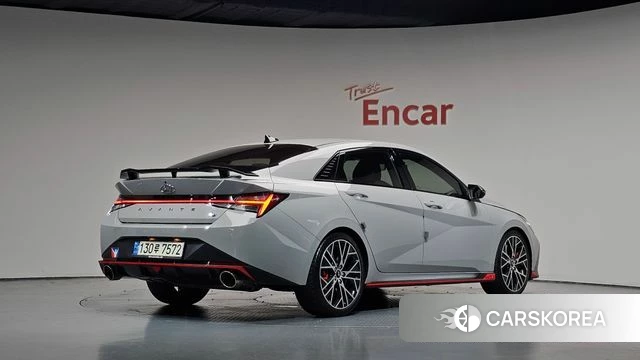 Hyundai Avante (CN7) 2021 Серый из Кореи