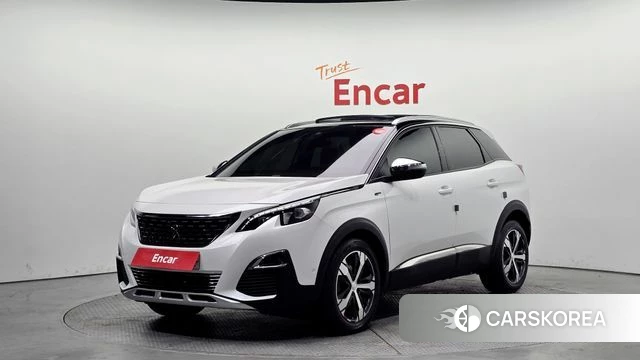 Peugeot 3008 second generation 2019 Белый из Кореи