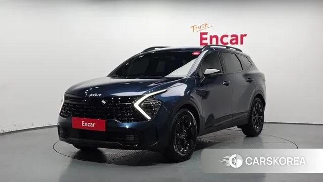 Kia Sportage 5th Generation Hybrid 2023 Синий из Кореи