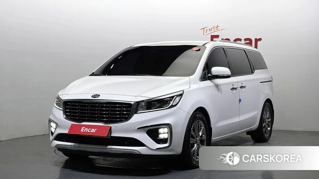 Kia The New Carnival 2019 Белый из Кореи