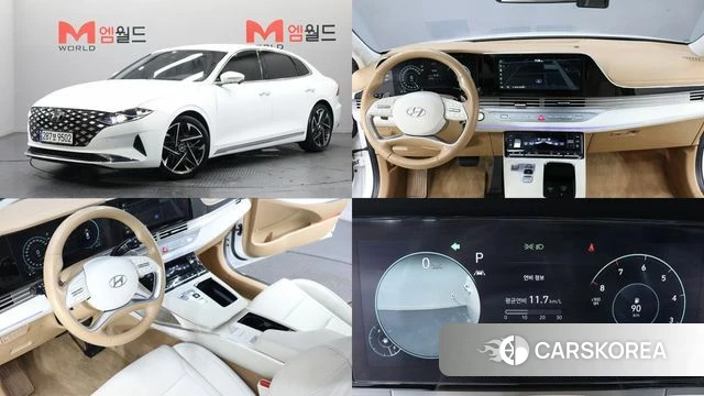 Hyundai The New Grandeur IG 2020 Белый из Кореи