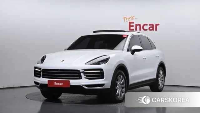 Porsche Cayenne (PO536) 2019 Белый из Кореи