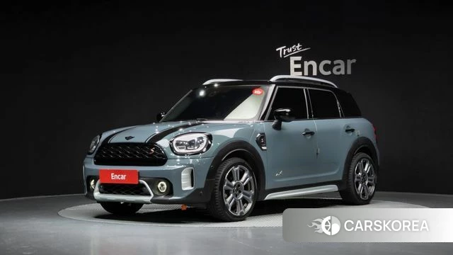 Mini Cooper S Countryman 2021 Синий нефрит из Кореи
