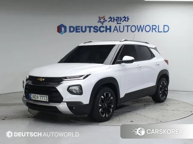 Chevrolet (GM Daewoo) Trailblazer 2021 Белый из Кореи