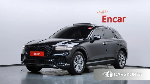 Genesis GV70 2024 Черный из Кореи