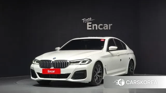 BMW 5 Series (G30) 2021 Белый из Кореи