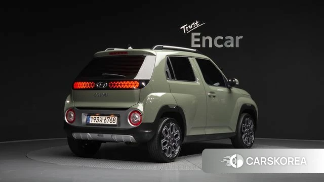 Hyundai Casper 2022 Темно-зеленый из Кореи