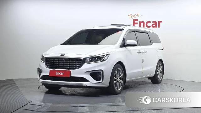 Kia The New Carnival 2020 Белый из Кореи