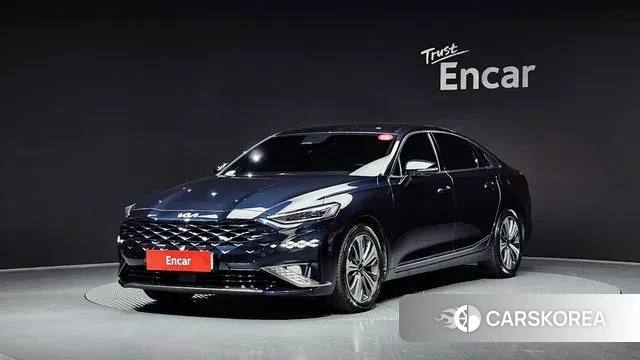 Kia K8 Hybrid 2021 Синий из Кореи