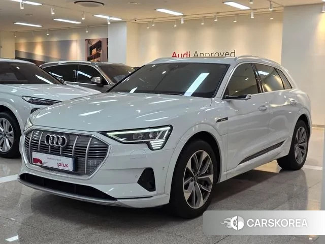 Audi e-Tron 2023 Белый из Кореи