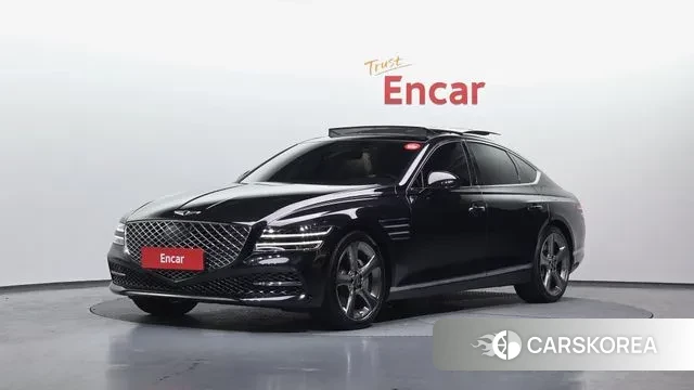 Genesis G80 (RG3) 2020 Черный из Кореи