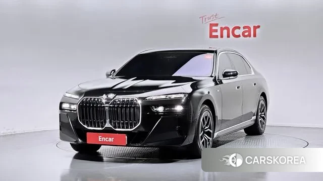 BMW 7 Series (G70) 2025 Черный из Кореи