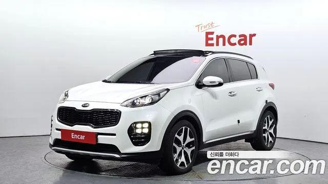 Kia Sportage 4th Generation 2018 Белый из Кореи