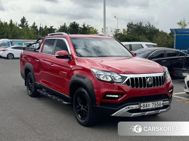 Ssangyong Rexton Sports Cannes 2021 Красный из Кореи