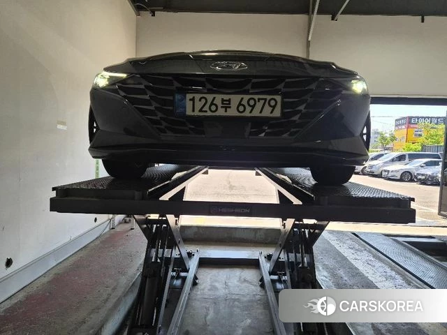 Hyundai Avante (CN7) 2020 Серый из Кореи