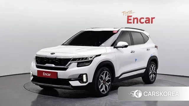 Kia Seltos 2021 Белый из Кореи