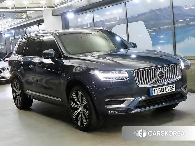 Volvo XC90 second Generation 2021 Синий из Кореи
