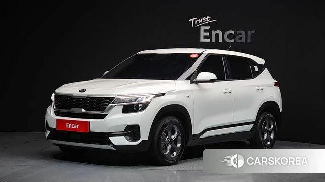 Kia Seltos 2021 Белый из Кореи