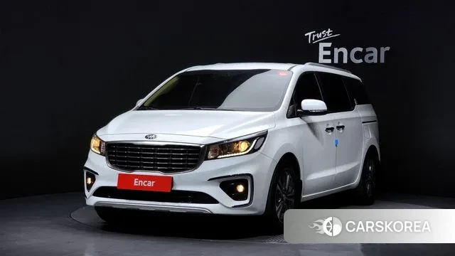 Kia The New Carnival 2020 Белый из Кореи