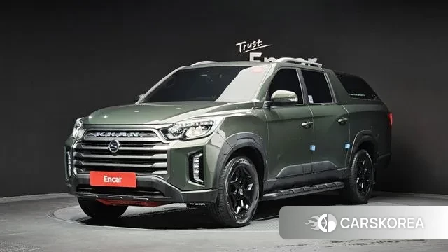 Ssangyong The New Rexton Sports Cannes 2022 Зеленый из Кореи