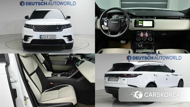 Land Rover Range Rover Velar 2019 Белый из Кореи