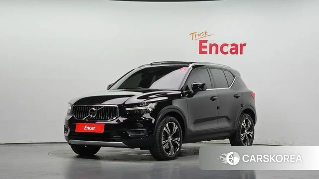 Volvo XC40 2020 Черный из Кореи