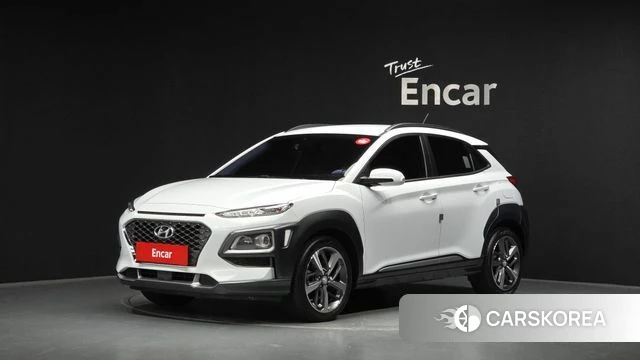 Hyundai Kona 2019 Белый из Кореи